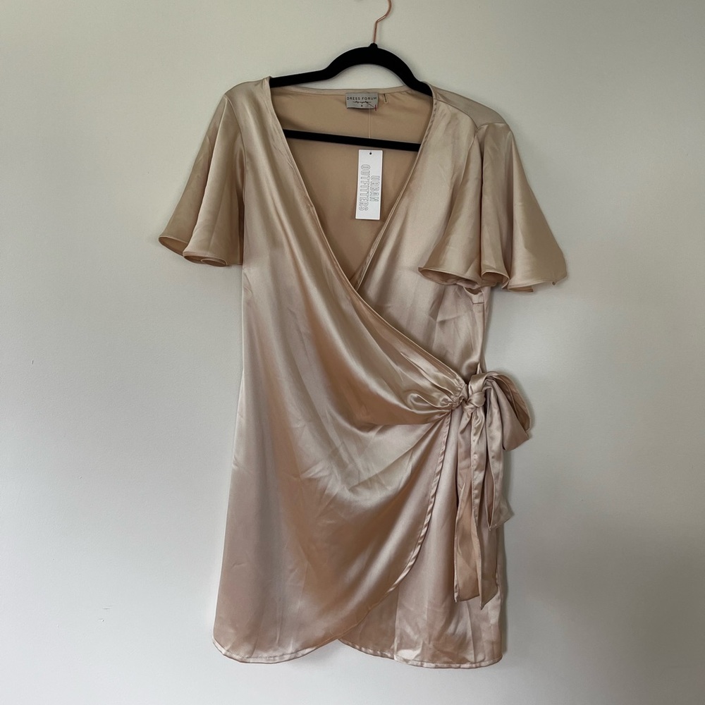 Urban Outfitters NWT Champagne Dress